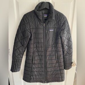 Patagonia Women's Radalie Black Puffer Jacket Size Small